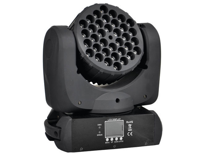La luz principal móvil sana del control LED, lavado del haz de RGBW llevó las luces 36 X 3W
