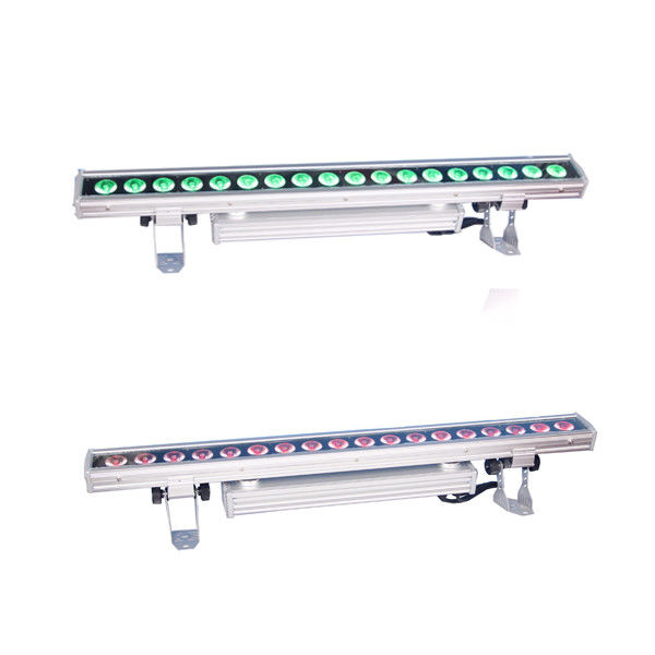 18pcs 15w llevó la luz 9 Ch IP65 DMX512 de la lavadora de la pared para la decoración al aire libre de la iluminación