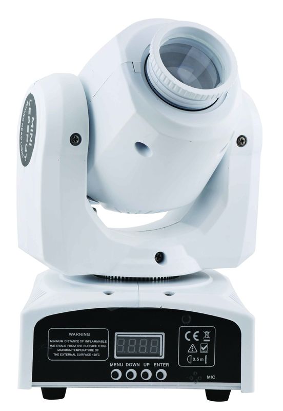 60W / la luz principal móvil 7 de 30W/de 10W LED colorea mini luces del disco del LED