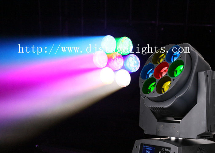 7 pedazos que mueven a DJ principal efectúan luces de la decoración con la cabeza móvil del haz de DMX 200W LED