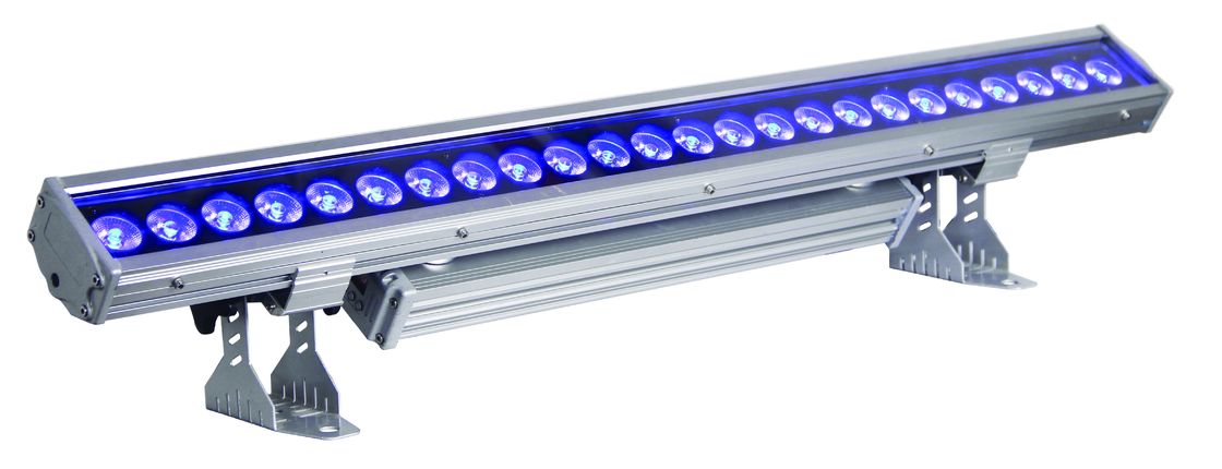 24 barras de la lavadora de la pared de x 10w RGBW LED encienden 4IN1 a todo color para el estudio