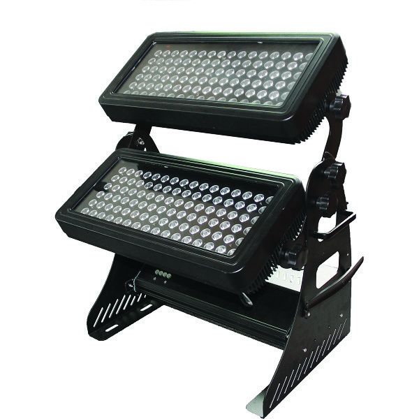 La fila doble 4 en luces de 1 del LED lavadora de la pared, 192PCS 3W llevó la luz del club nocturno