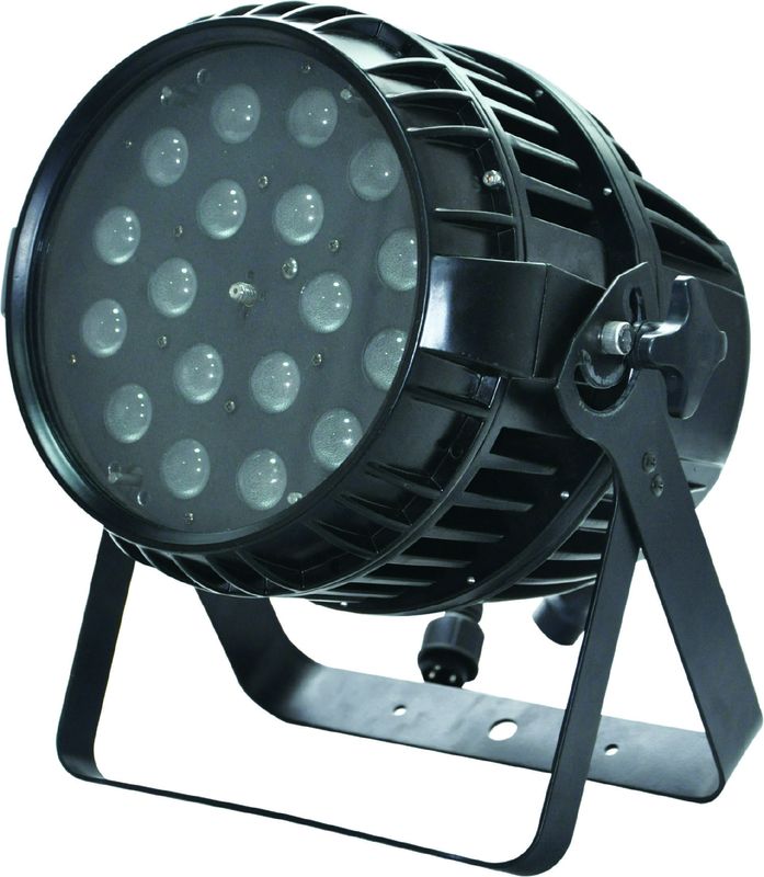luz al aire libre impermeable del par de 18*10w Rgbw 4in1 IP65 LED con el indicador digital del enfoque