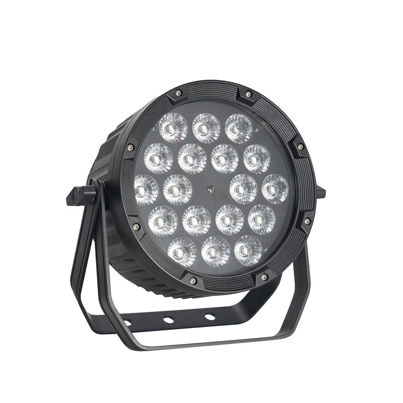 18pcs 12W IP65 impermeable para exteriores LED Par para eventos RGBWA UV 6in1