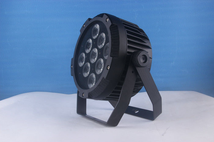 9 par al aire libre de las PC 12W LED con DMX512 los canales amo-esclavo del control 6/9