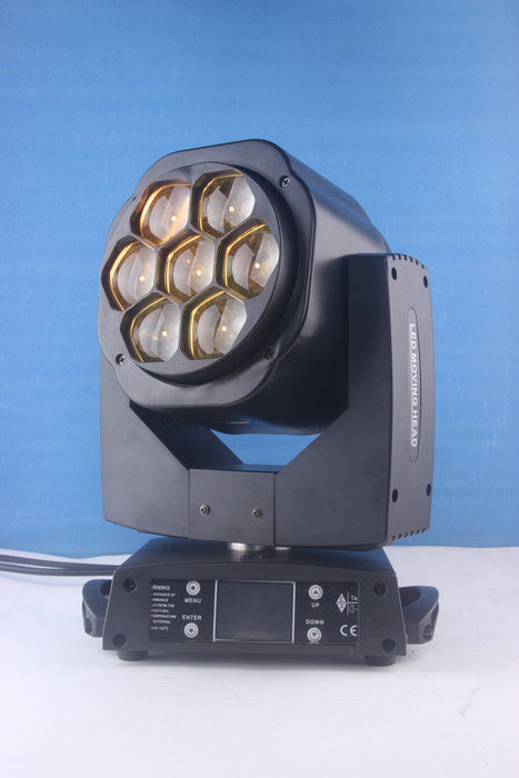 Luz principal móvil DMX 512 7*15w Rgbw del club nocturno LED de DJ 60.000 horas de vida útil