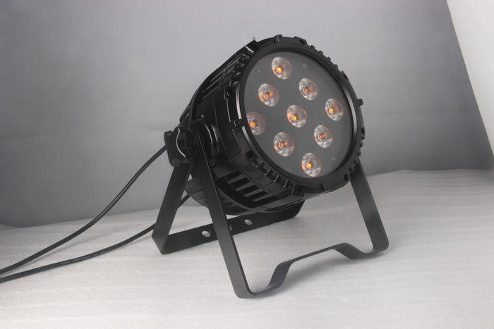 La etapa del par 64 del disco LED del alto brillo se enciende/las luces LED cambiantes del color de Dmx