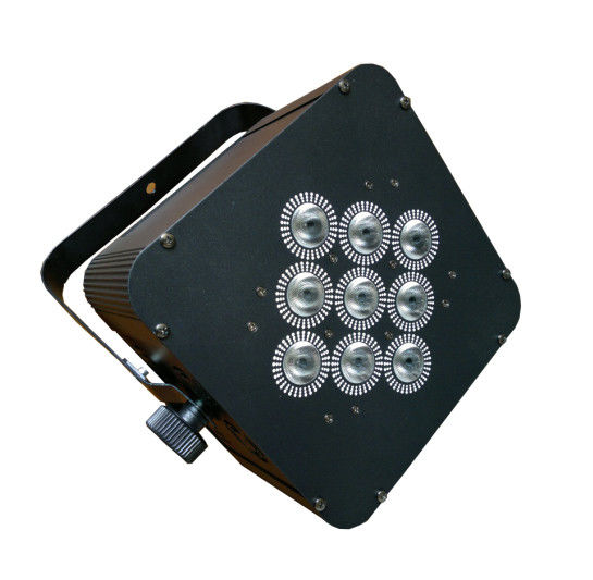 la batería de 9W 10W 15W actúa la iluminación profesional de la etapa del LED del par de la luz inalámbrica de las latas