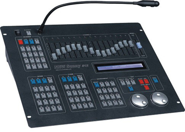 CONSOLA del regulador/DMX 512 de la iluminación de la gestión DMX de la etapa del estudio del disco de DJ