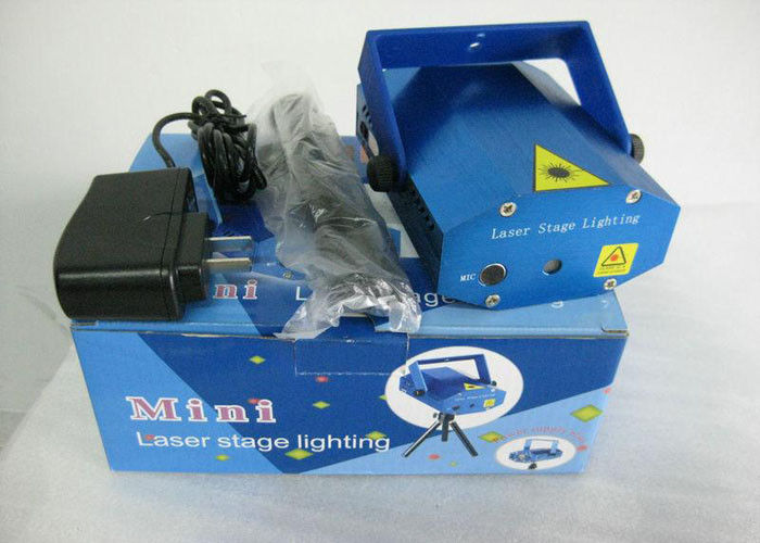 Mini luz de la etapa del laser de disco del club verde rojo del partido, proyector del laser de las luces de la Navidad