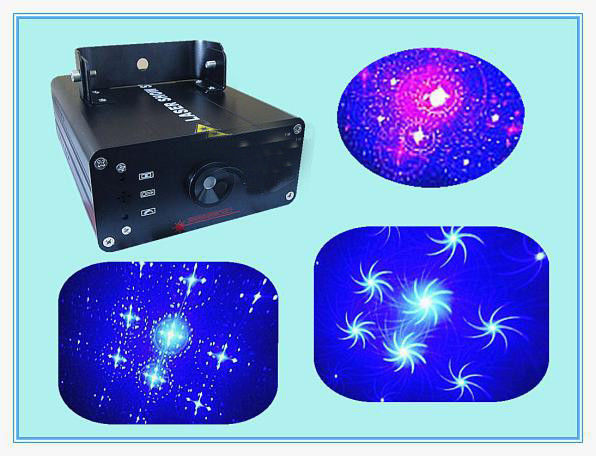 Mini luz azul y roja de la etapa del laser del disco, poder más elevado de las luces laser de DJ para la iluminación al aire libre