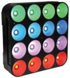 16pcs 30w Rgb 3in1 llevó las luces del club de la anteojera de la matriz para DJ, etapa, bandas