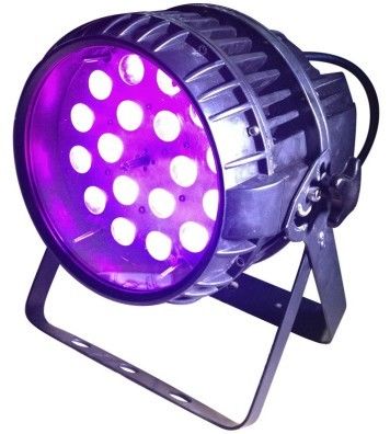 El par al aire libre de la luz 18 x 10w Rgbw Ip65 del enfoque puede efectuar las luces 110V - 240V