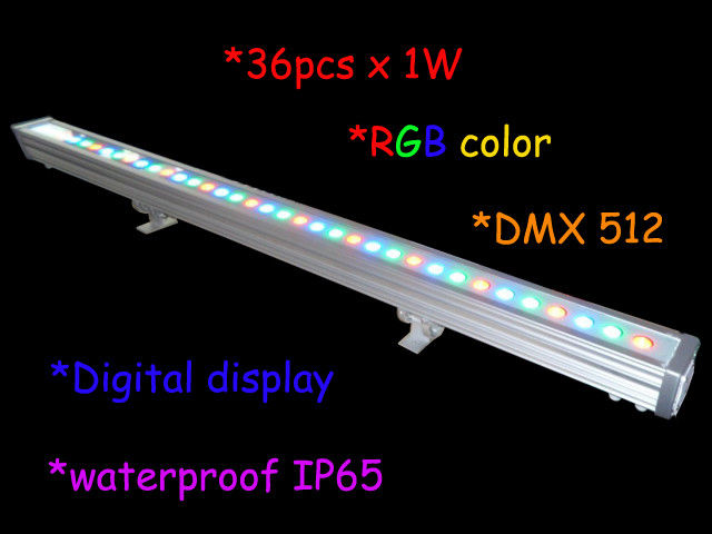 lavadora llevada al aire libre ip65 de la pared de la longitud 36pcs 3W Rgb de 1000m m/decoración ligera de la etapa