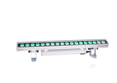 18pcs 6 en 1 luz de la etapa de la luz RGBWAUV del lavado de la pared del LED