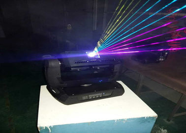 Mini etapa móvil colorida del teatro del RGB 3W de la cabeza que enciende AC90 - 240V 50 - 60HZ