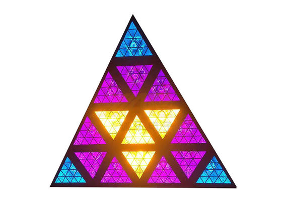 IP20 luces de la etapa de DJ del movimiento propio del acontecimiento del triángulo 16x30W RGB