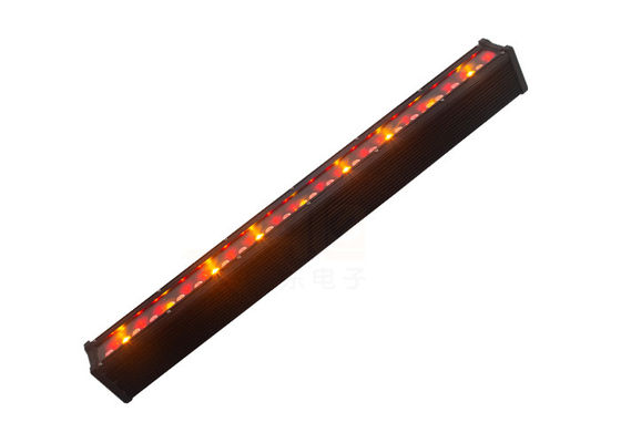 Luz de oscurecimiento linear de la pared del lavado de IP65 60hz 72*3W RGBWA LED