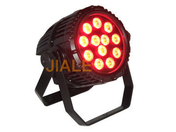 12 x 10w RGBWA 5 en 1 par al aire libre impermeable del LED se enciende con el material de la aleación de aluminio